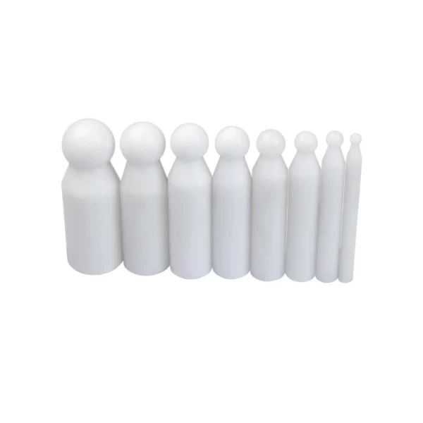 Set formare metal - bloc si poansoane din nylon - 9 piese - imagine 2
