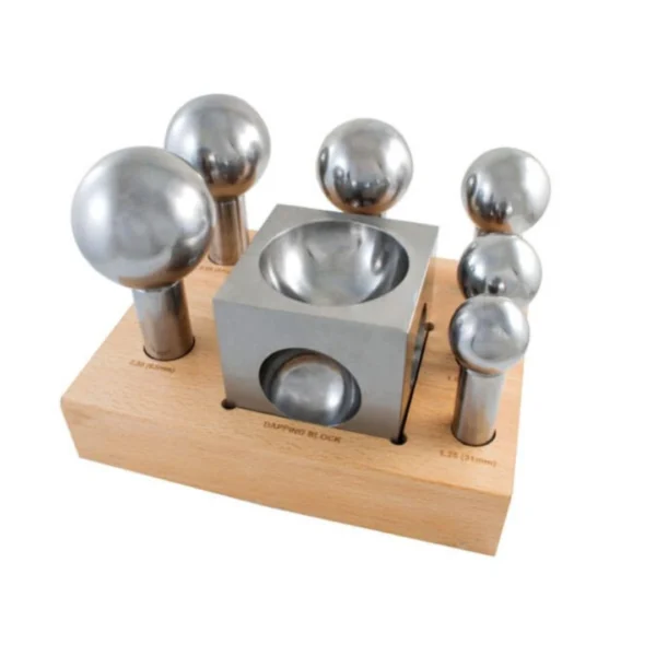 Set formare metal - anca si poansoane metalice - 31 - 63 mm - imagine 2
