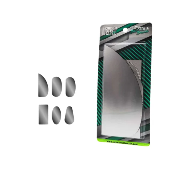 Set lame flexibile - tăiat lut - Green Stuff