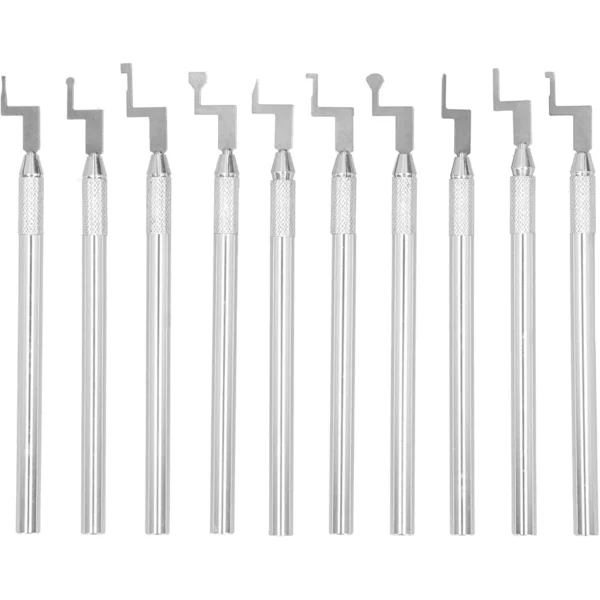 Set modelat ceară - 10 ustensile - 115 mm