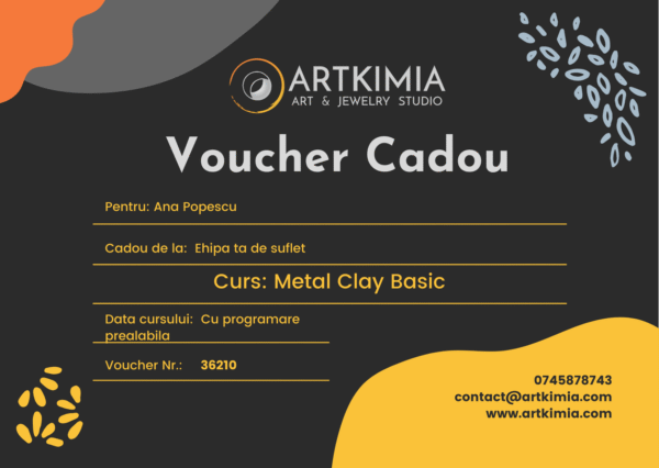 Voucher Cadou - Dăruiește creativitate!