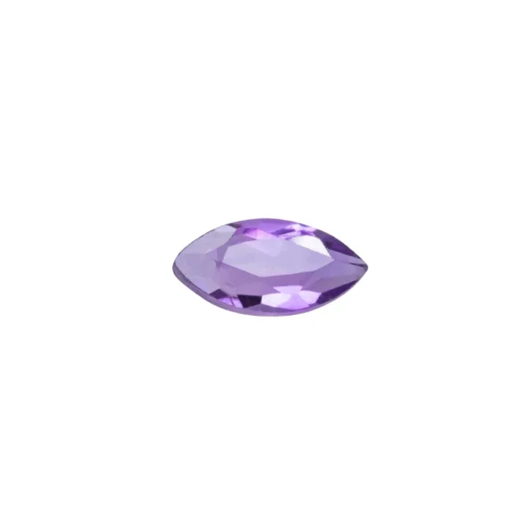 Gema sintetica – Preciosa – marquise – ametist 3 x 6 mm - imagine 3