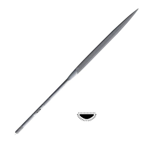 Pila semirotunda 16 cm cut 4 - imagine 3