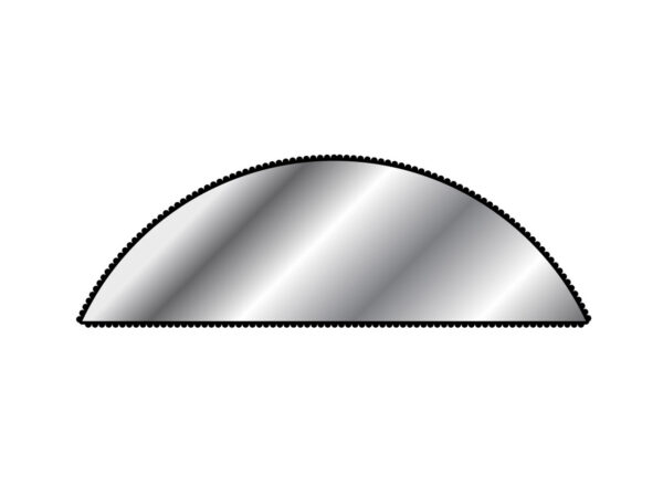 Pila semirotunda 16 cm cut 4 - imagine 4