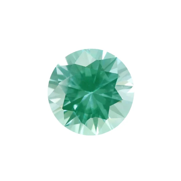 Set Spinel verde - rotund - 4 mm - imagine 2