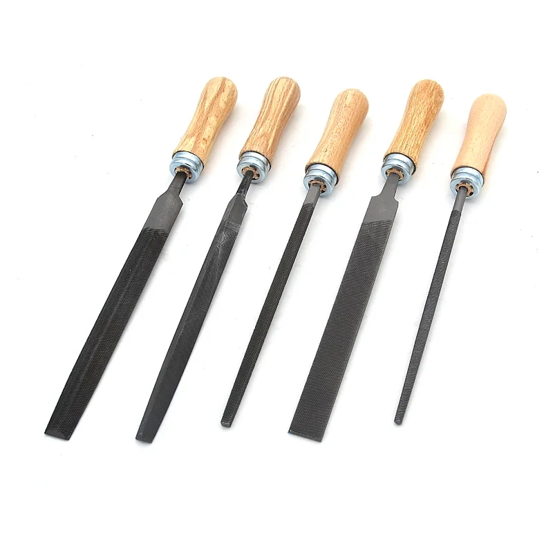 Acasă - Set 5 pile de mana pentru metale moi 230 mm