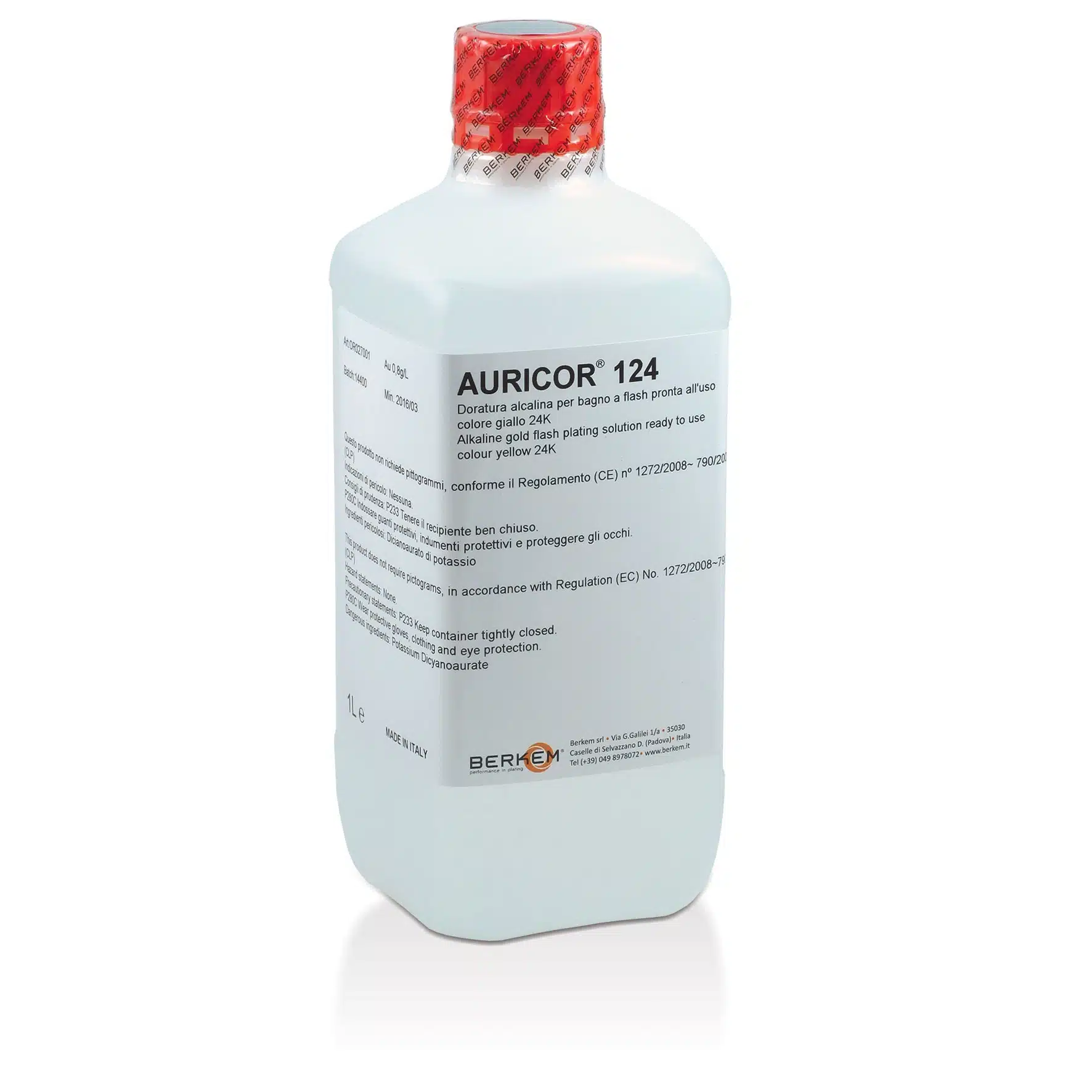 Acasă - Solutie de placare cu aur gata de utilizare aur 0.8 gr nuanta 24K 1L